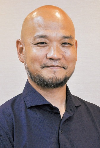 藤沢法人会青年部会の部会長に就任した穴水大介さん