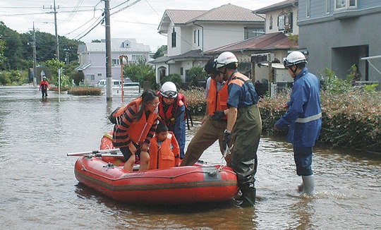 ２０１４年に発生した台風の被害