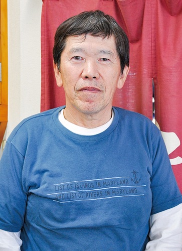 寒川町の消防団長を務める天利さん