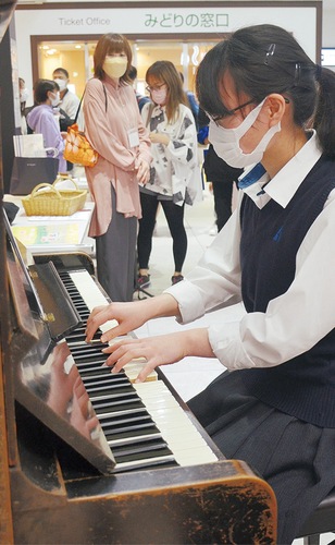 以前同所で行われた駅ピアノ