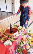 蓮妙寺で花まつり
