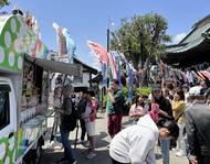 一之宮八幡でこどもの日祝う