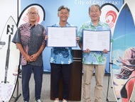 サーフィン軸に地域活性