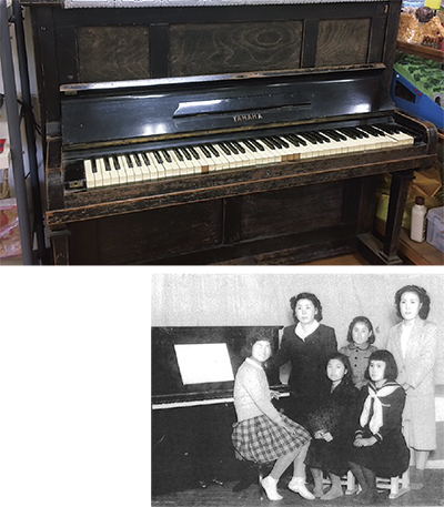 70年前のピアノ修復へ