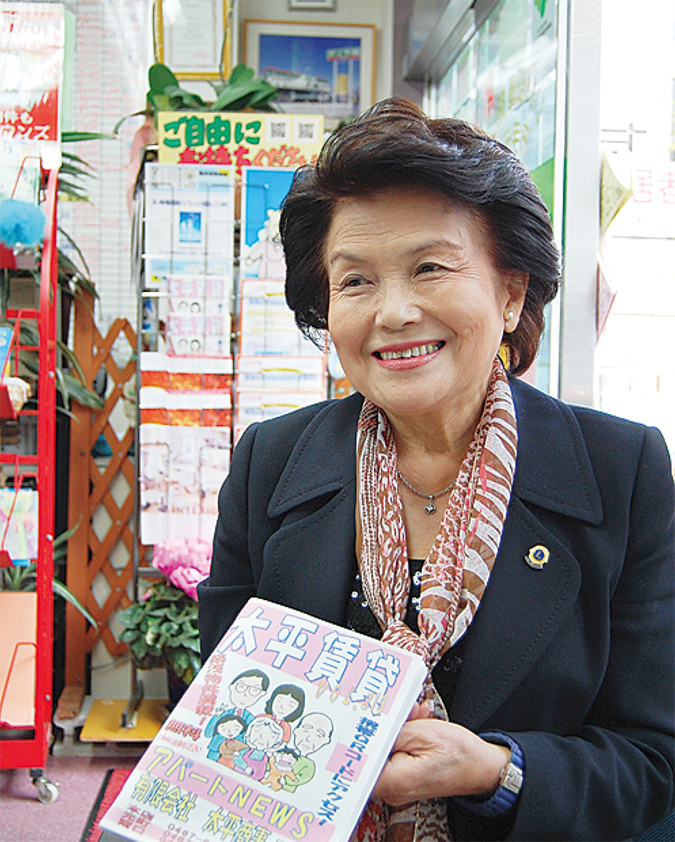 明るく快活に語る落合社長