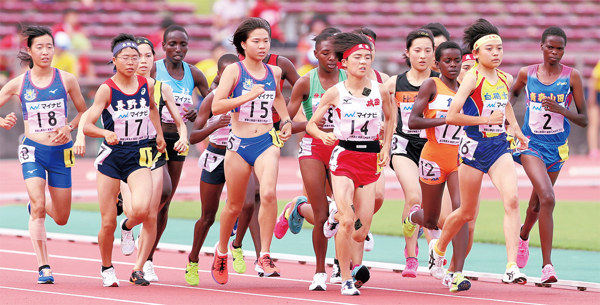 インターハイ陸上 全国決勝でも まず先頭 へ 小谷真波さんが３０００ｍ17位 茅ヶ崎 タウンニュース