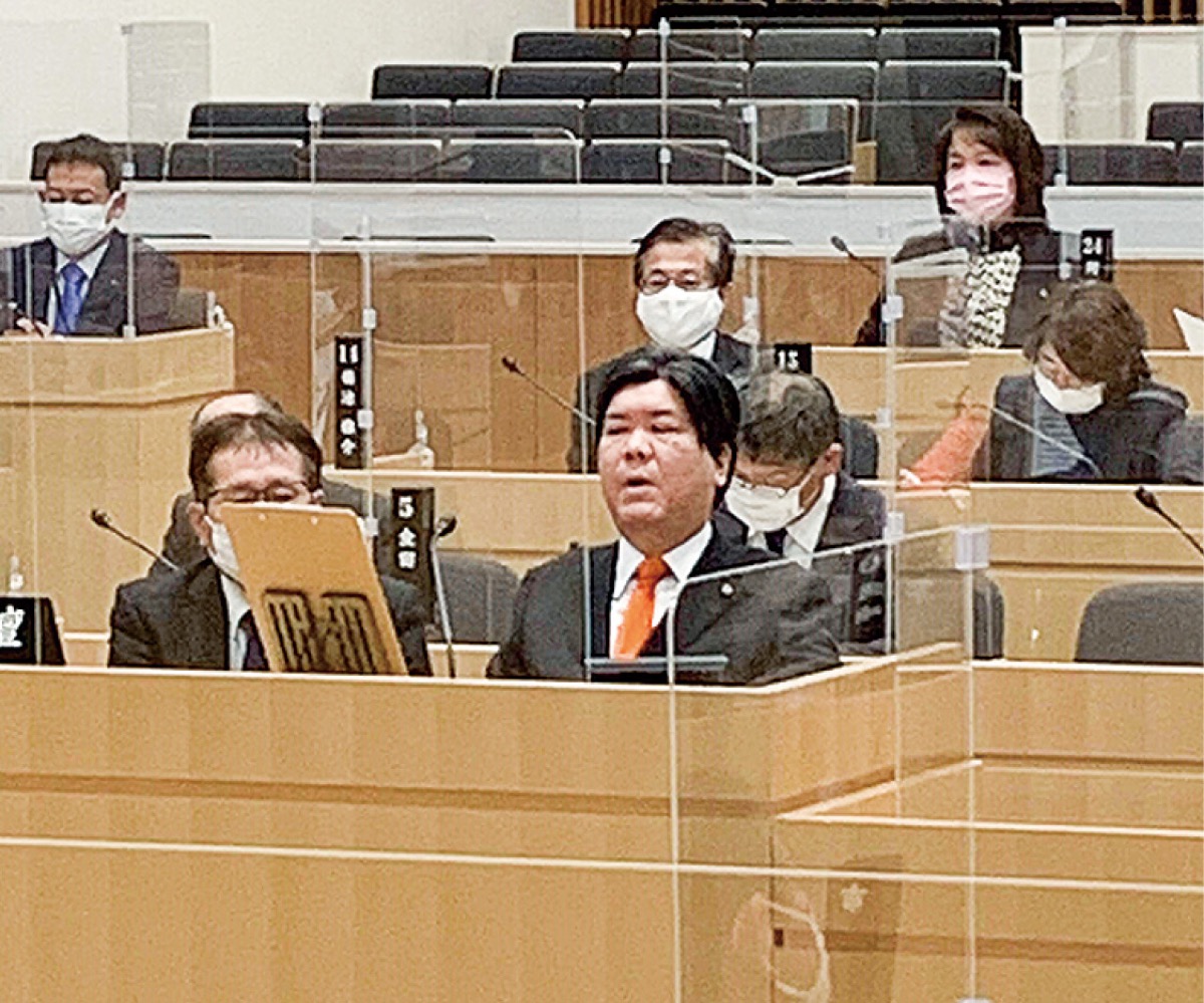 12月17日の一般質問にて
