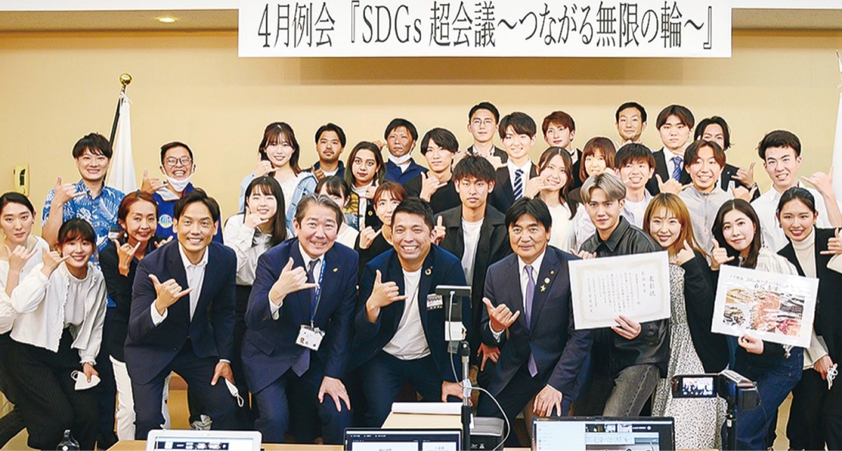 2022年には学生団体がエコモデル事業をテーマに企画発表