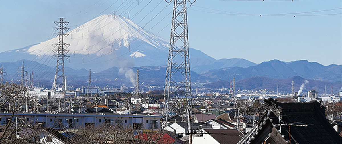墓苑からは富士山の絶景も臨める