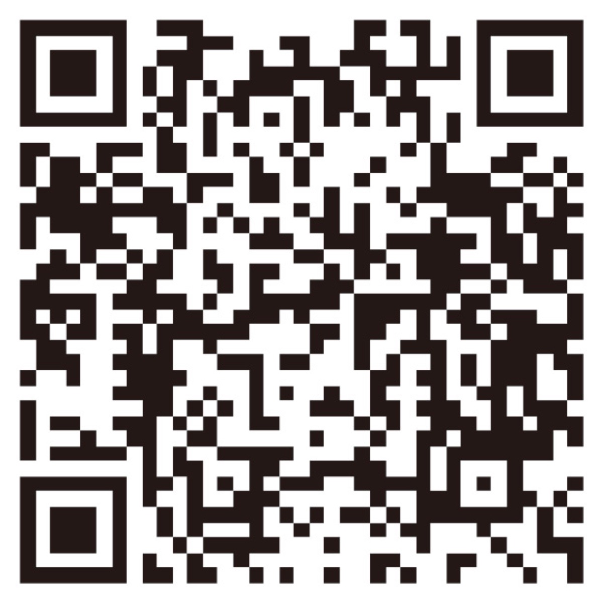 ボランティアの申込フォームにつながる二次元コード