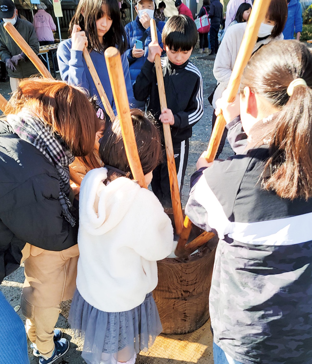 餅つき大会