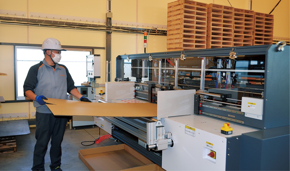 最新機材を取り入れて作業の効率化を図る