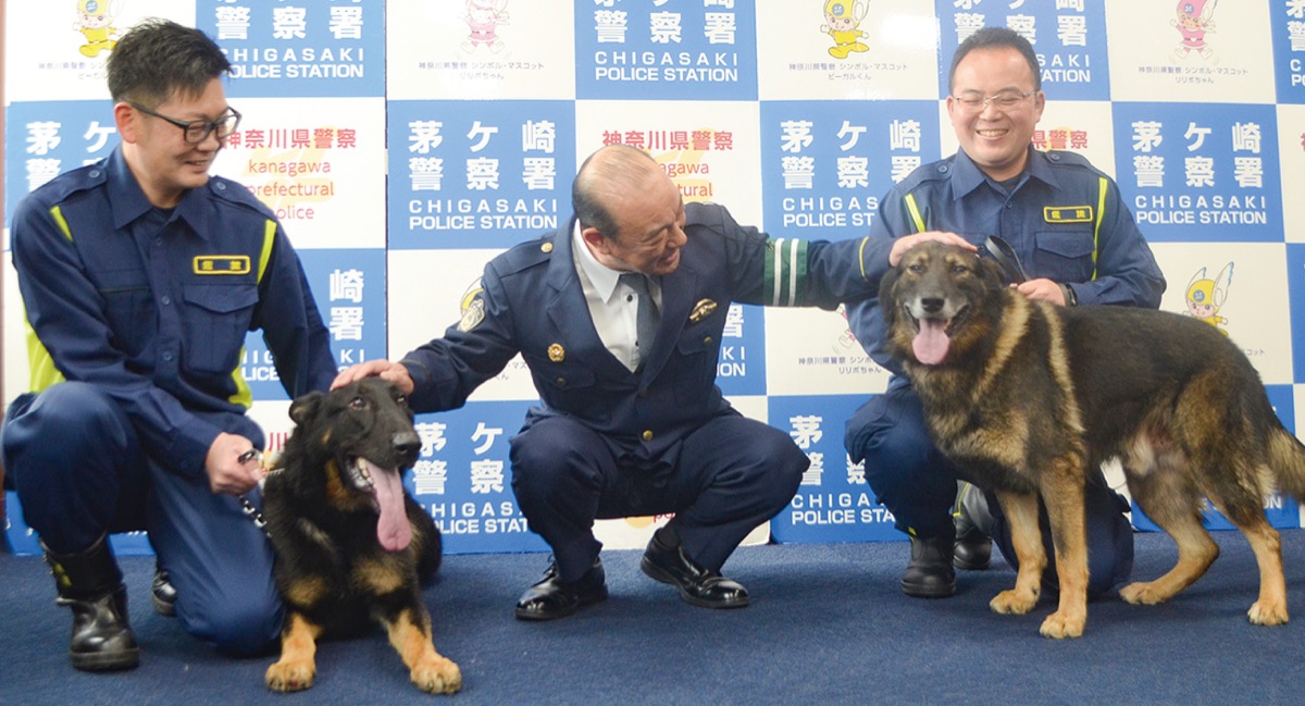 ｢ユパ｣と｢オラフ｣にお手柄ジャーキー