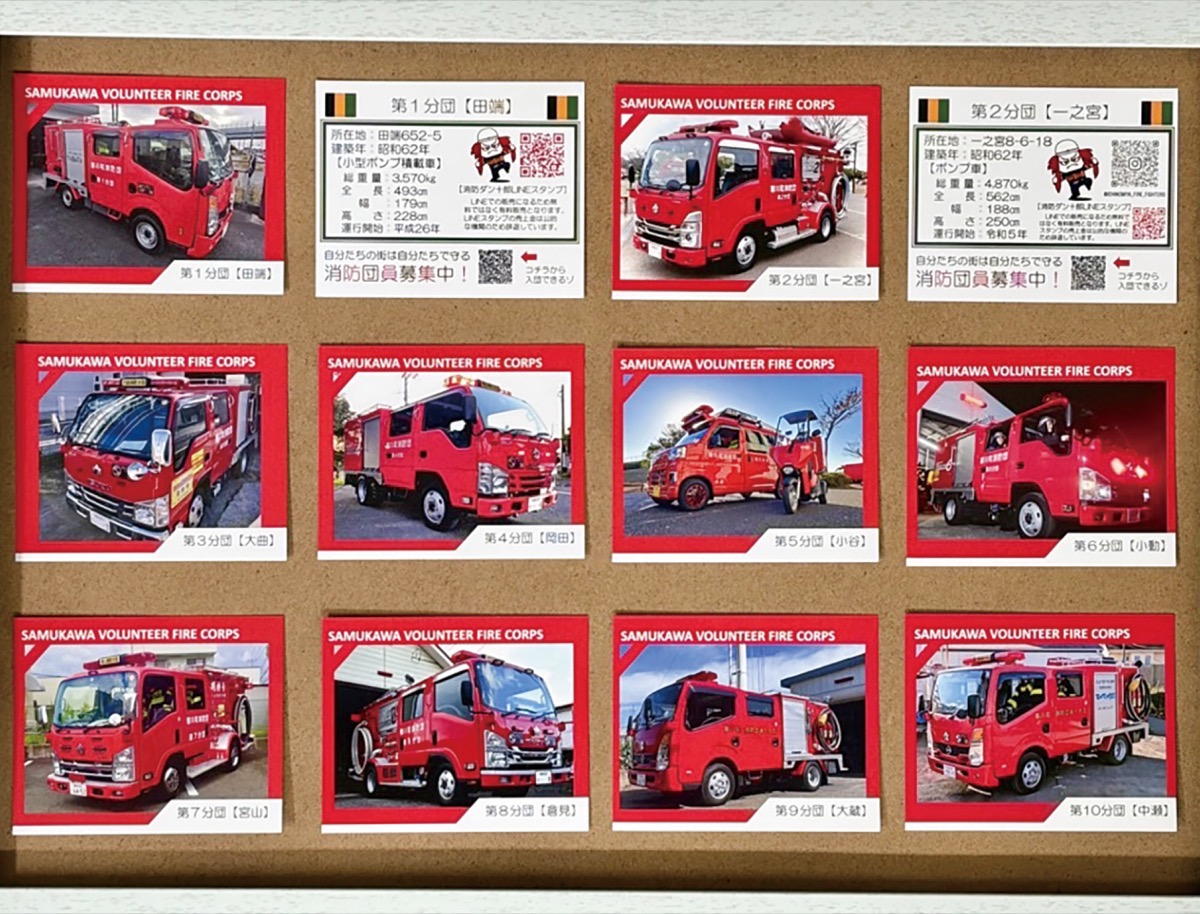 消防団の魅力｢カード｣に