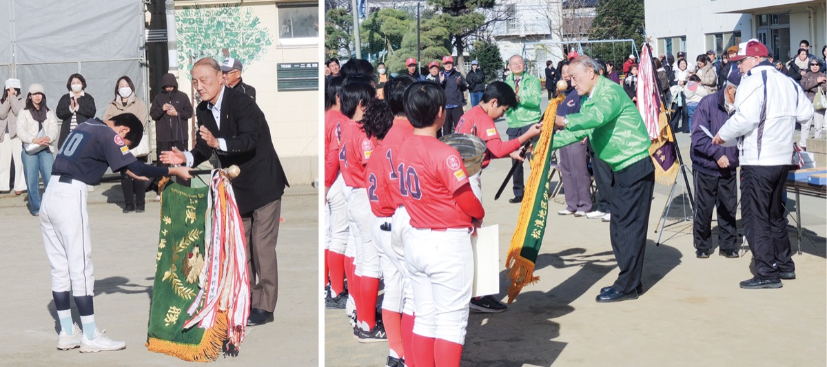 軟式球15ダースを寄贈