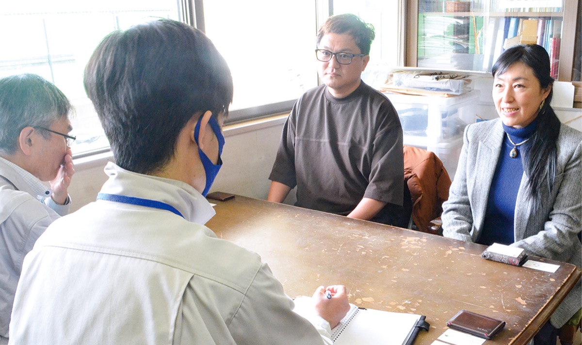 南湖公民館で行われた意見交換会