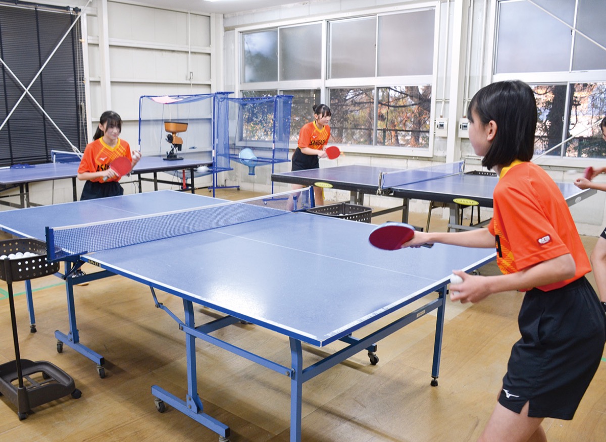 放課後練習に励む様子