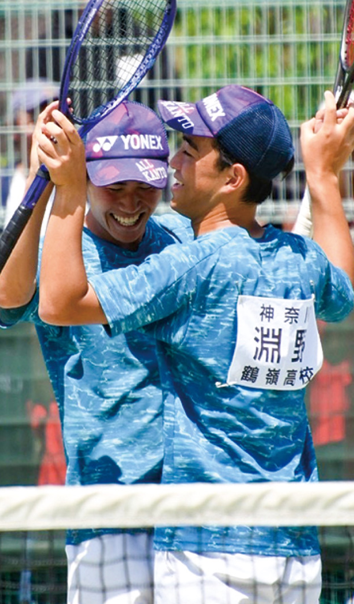 関東大会進出を決めた瞬間=提供