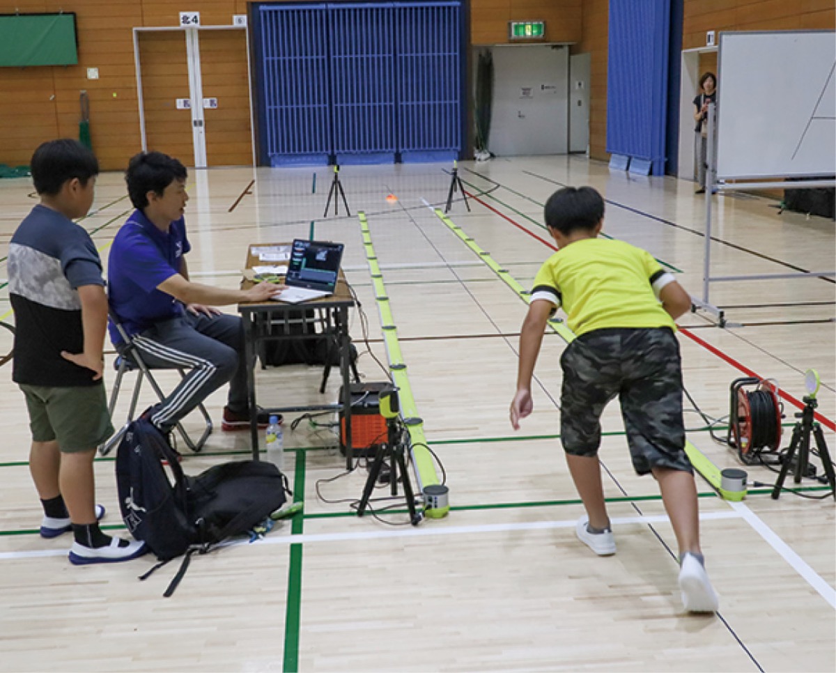スポーツ教室の様子＝提供