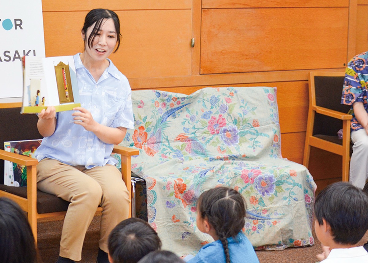 読み聞かせも行われた