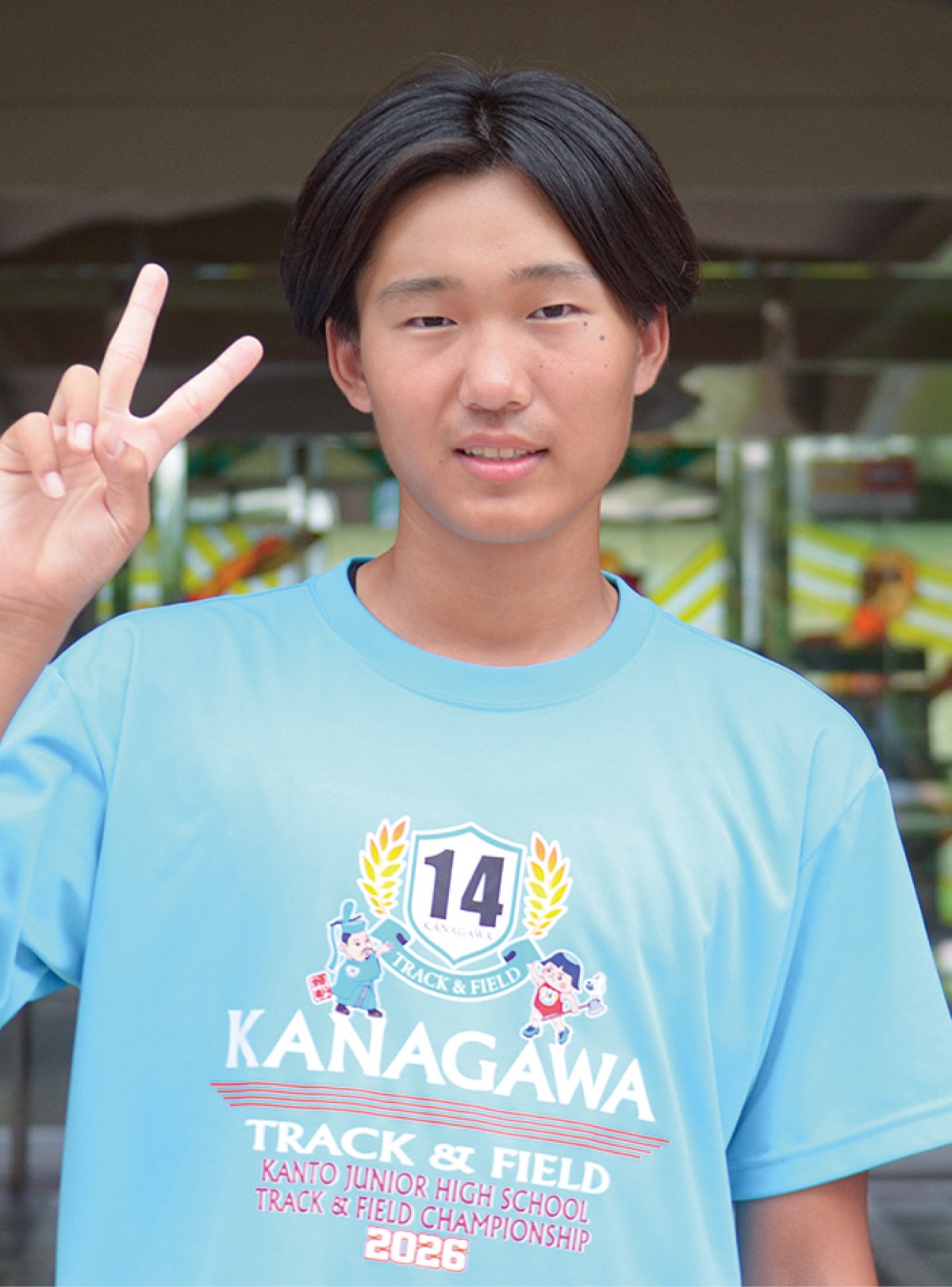 競技歴１年足らずで全国３位に入った岩本幹太さん