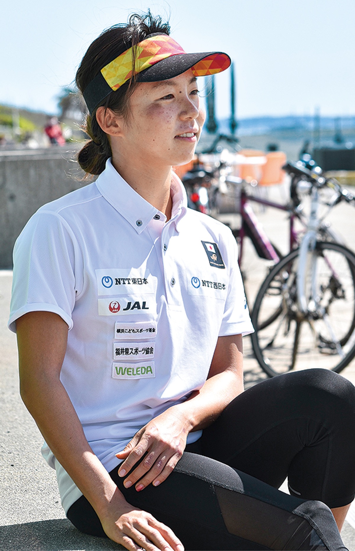 傷が癒えず思い通りに練習できないが、頭を駆使するようになった（今月２日・平塚市の海岸で）