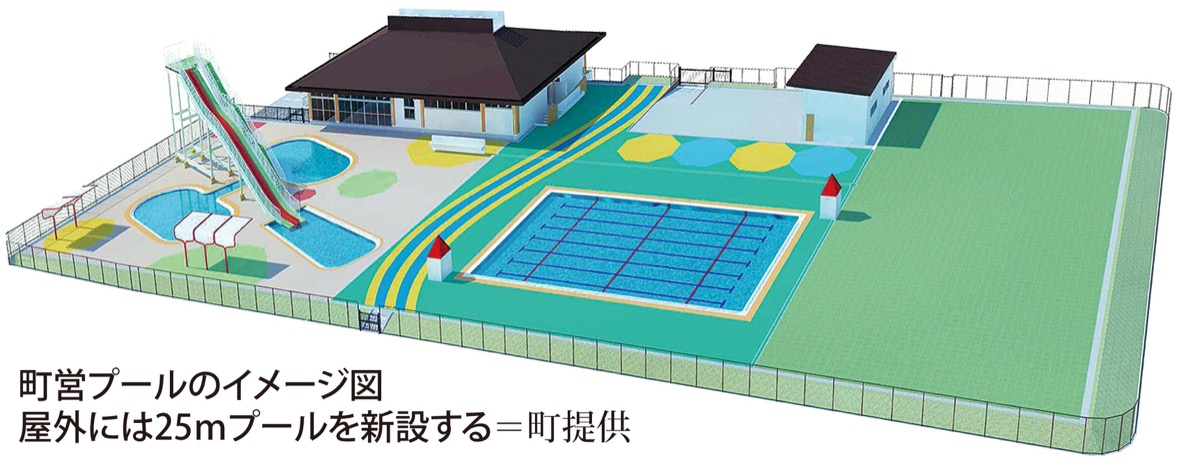 学校プール一般開放なし (写真1)