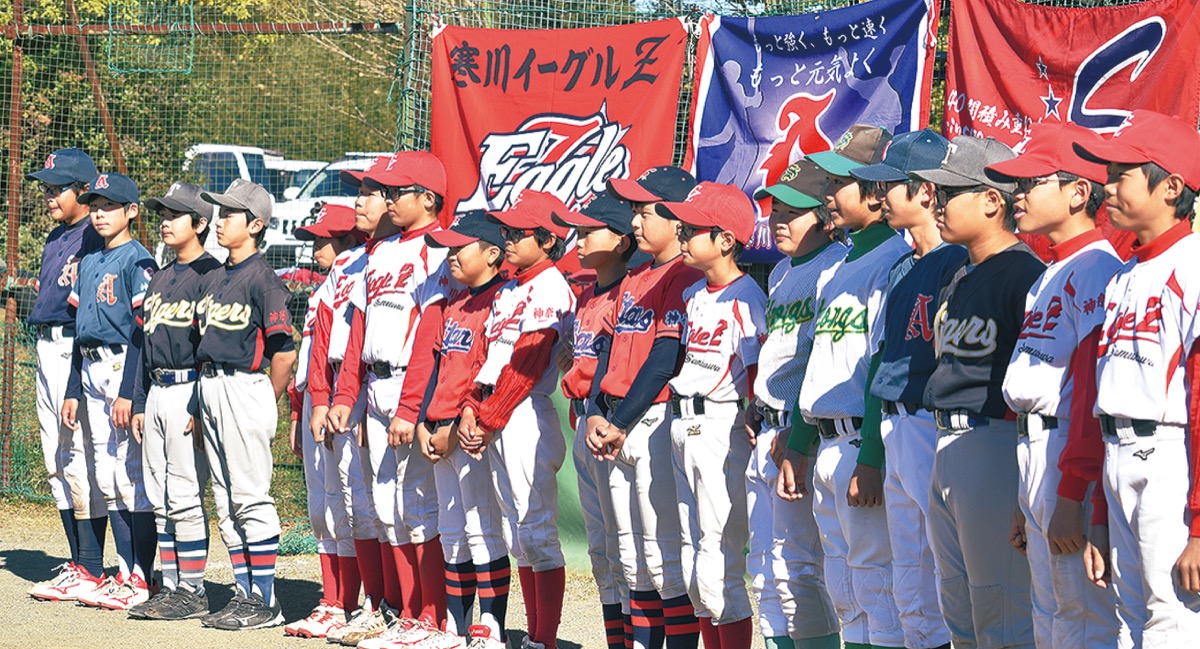 卒団前の紅白戦 (写真1)