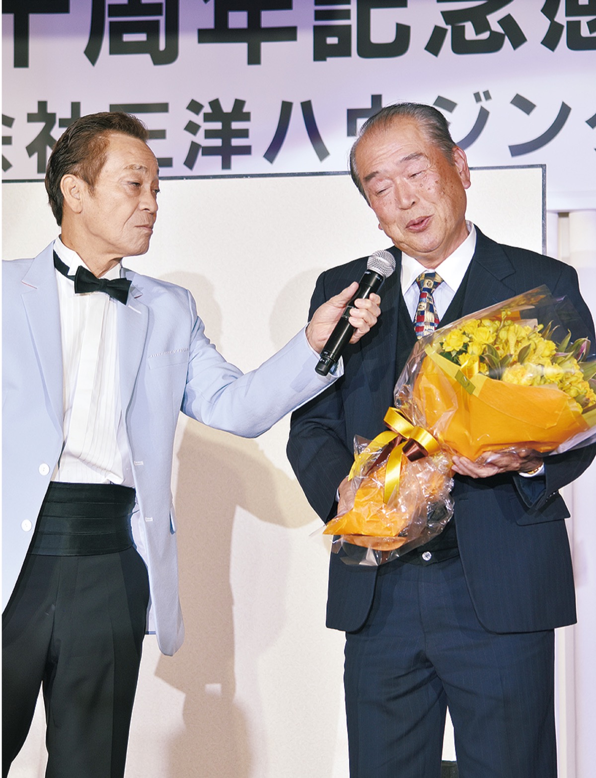 清水アキラさん招く