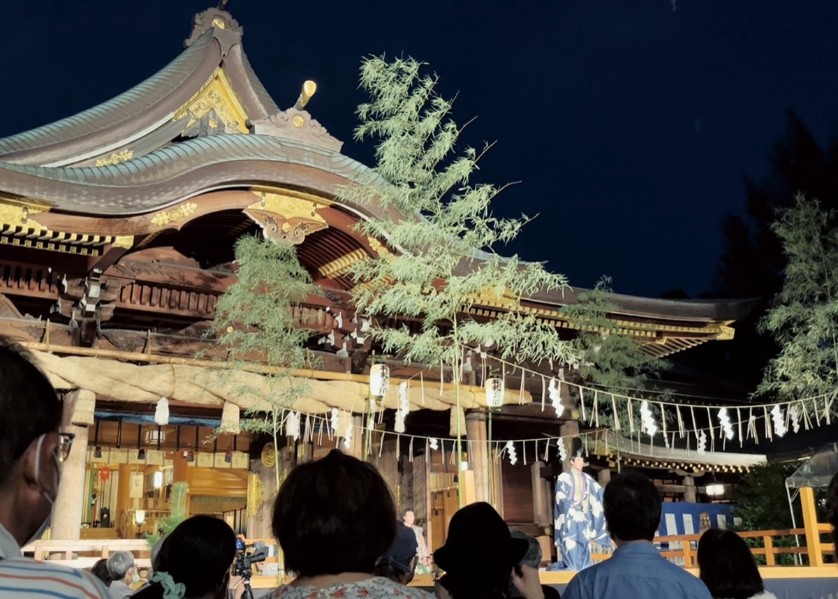 幽玄な雰囲気に包まれた境内