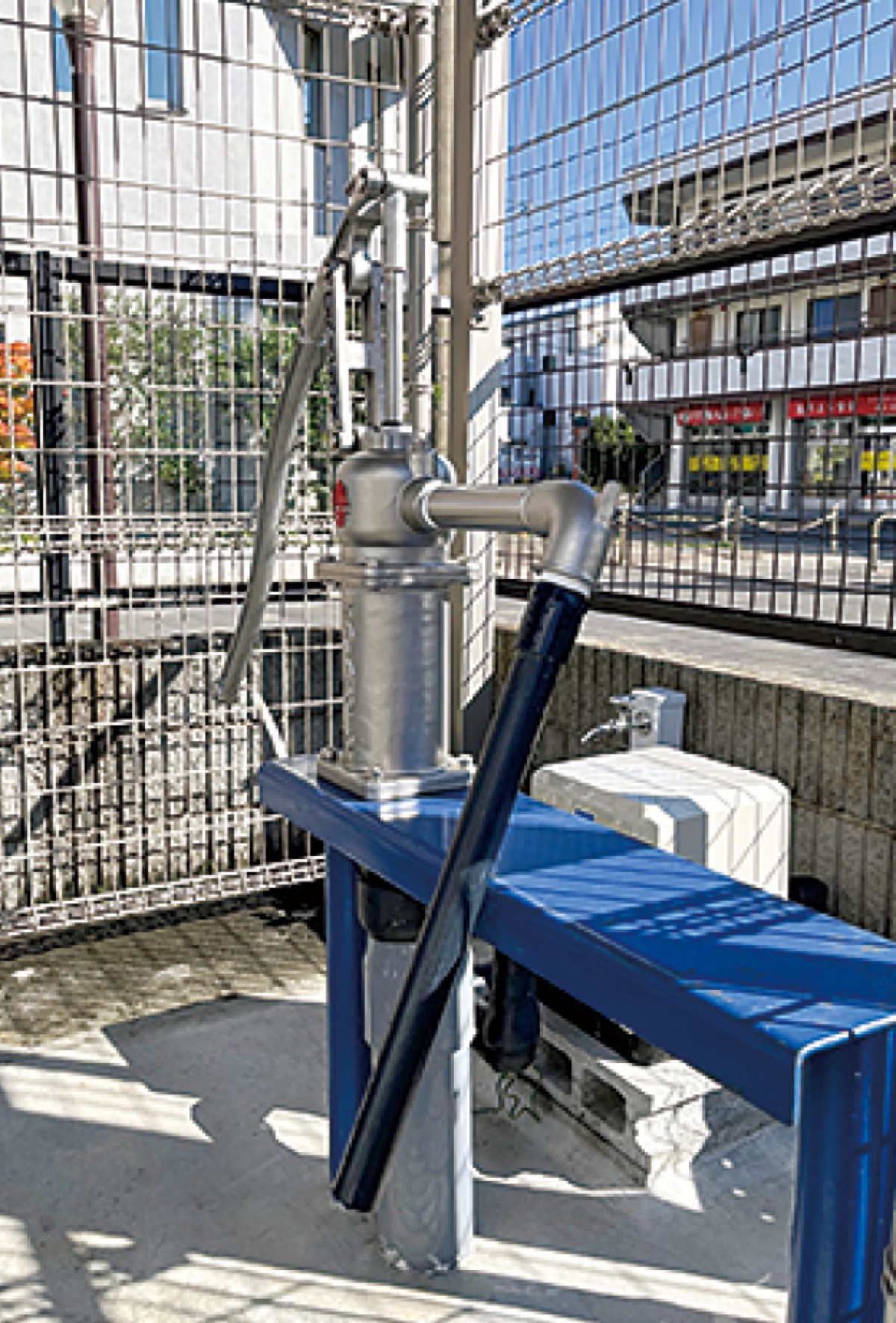 災害時に井戸水提供