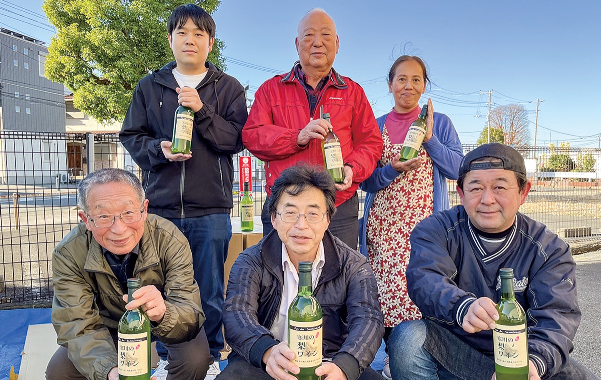 「梨ワイン」2年ぶり完成