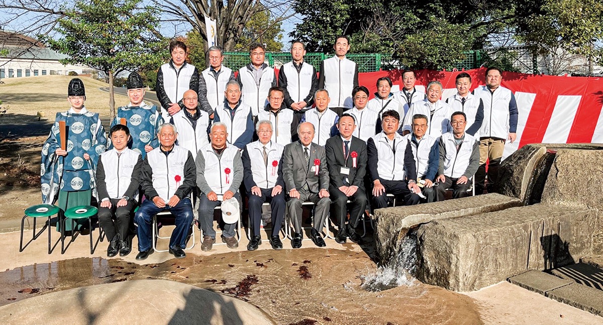 「ロータリーの泉」改修完了