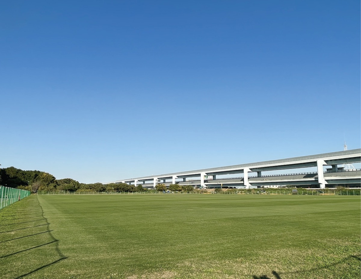 川とのふれあい公園サッカー場