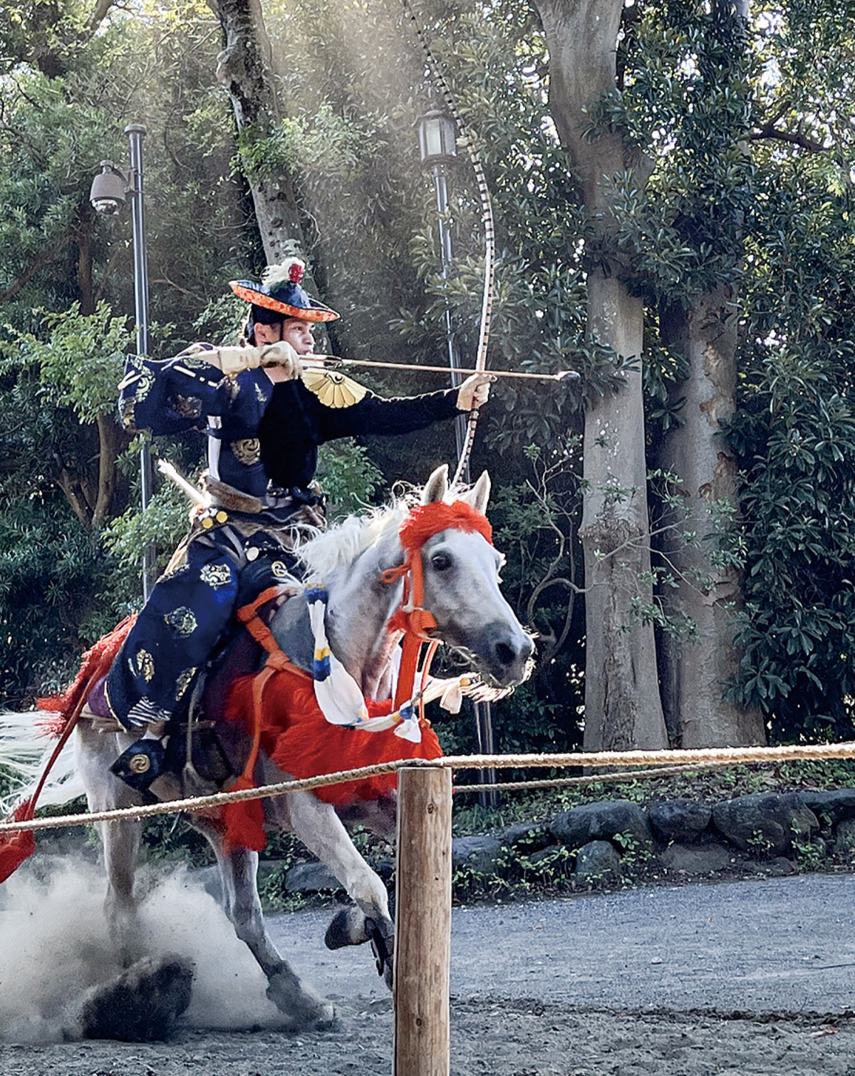 寒川神社で流鏑馬神事