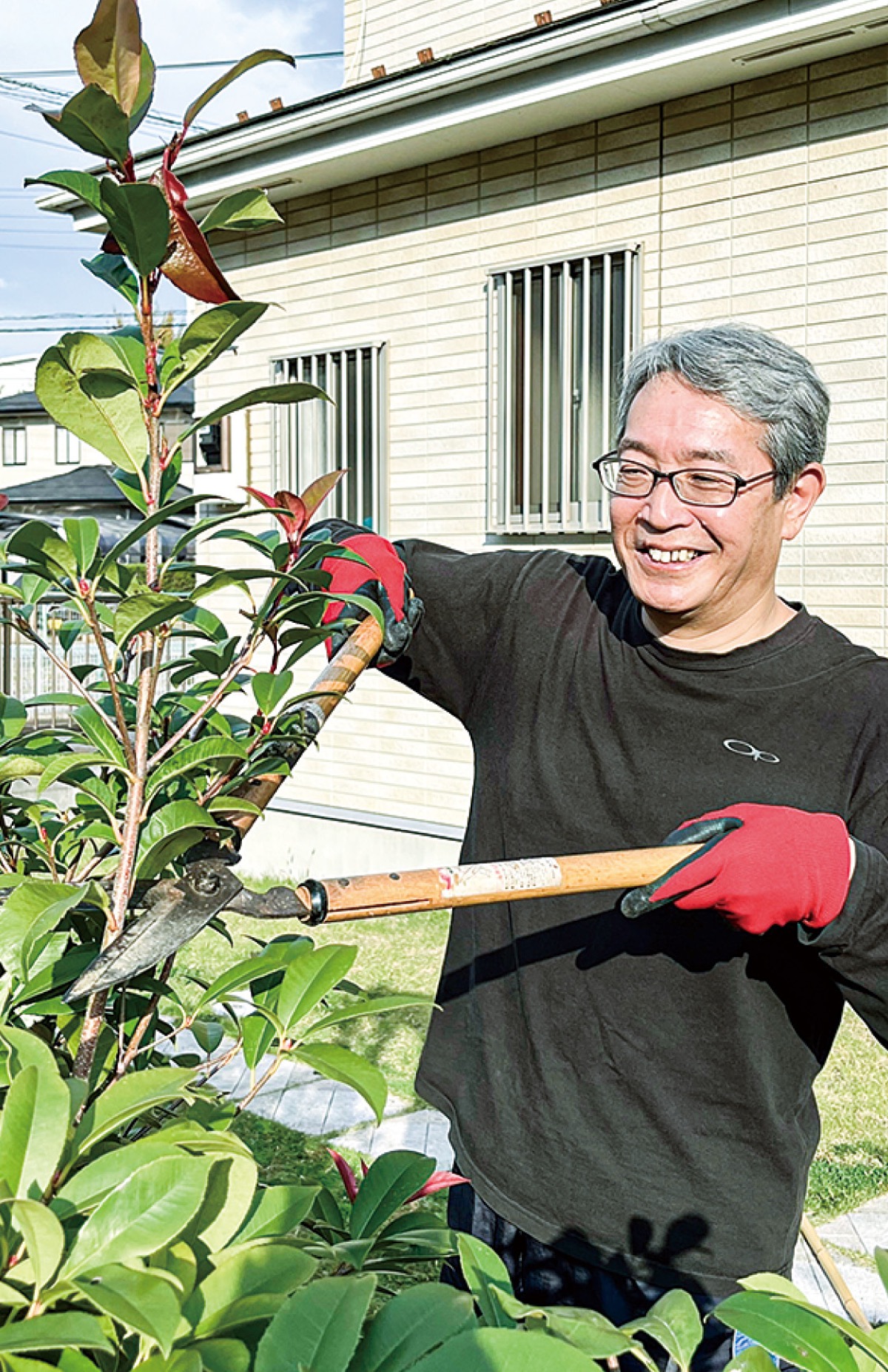 剪定と料理はお手の物