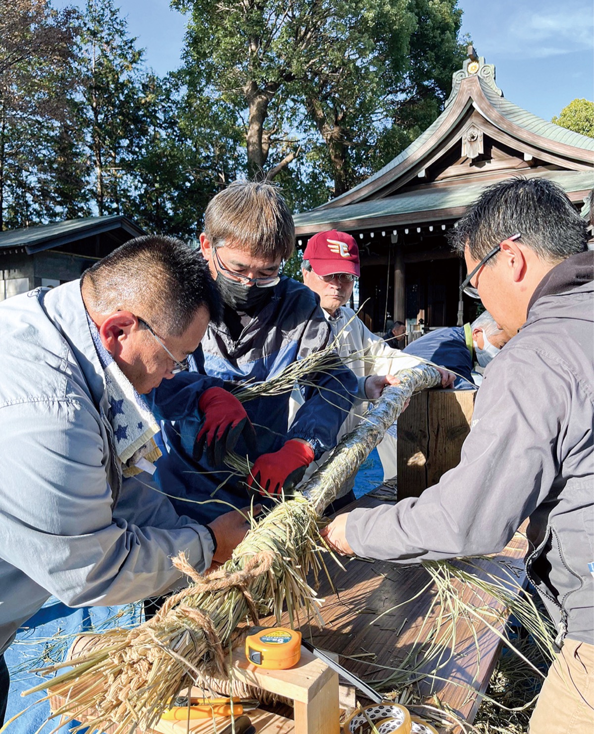 正月準備、着々と