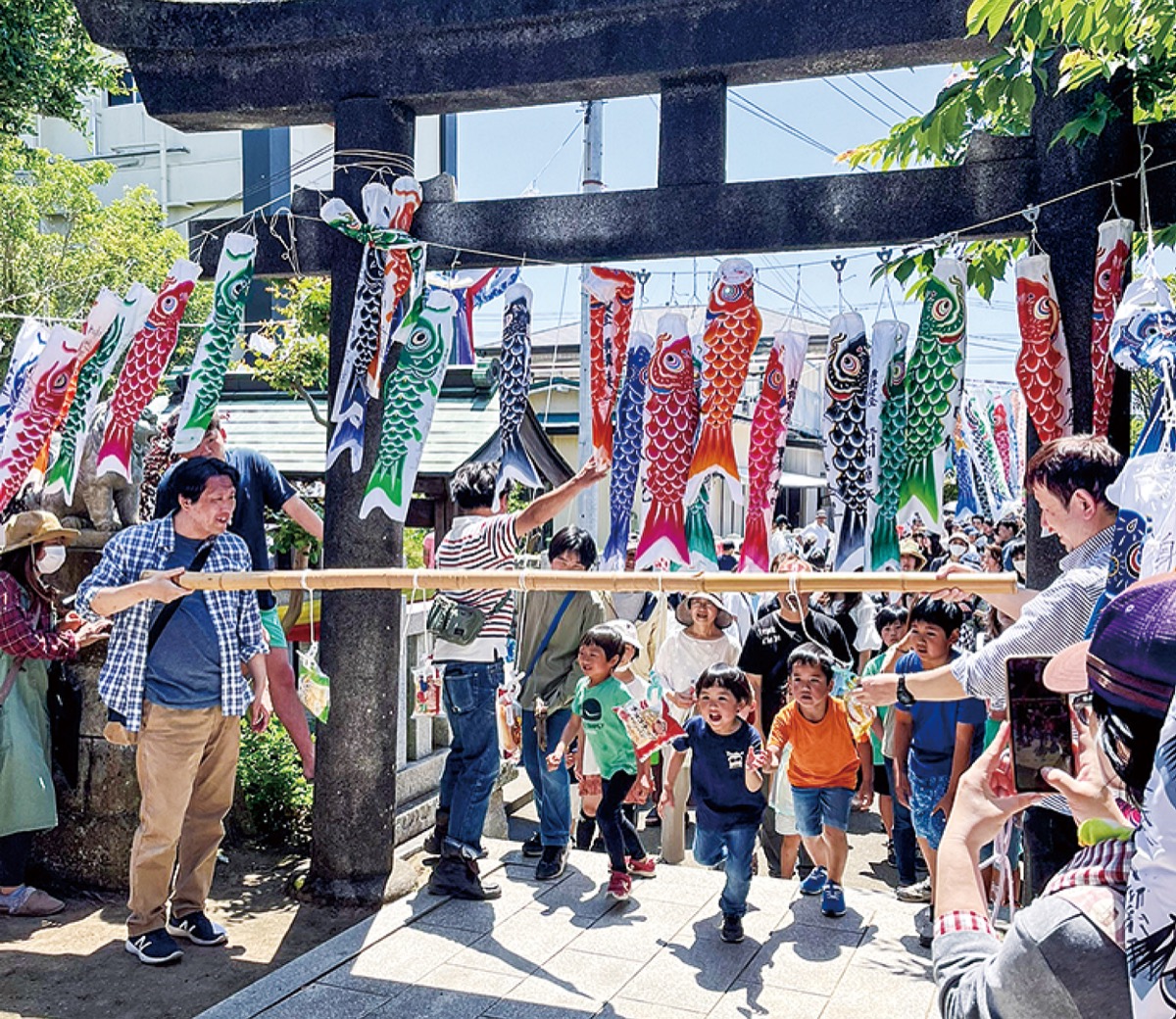 子どもの日、盛大に