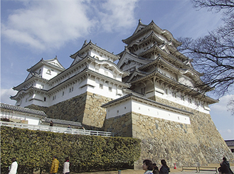 内藤さんが撮影した姫路城