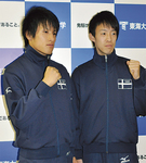 村澤選手（左）と早川選手（東海大）