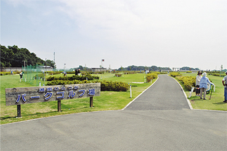 吉沢のパークゴルフ場
