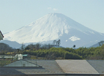 壮大な富士山が一望できる