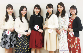 （左から）宮内さん、秋葉さん、石川さん、瀬尾さん、平井さん、鈴木さん