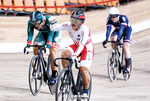 6月2日、自転車トラック競技の国際大会「モスクワＧＰ2019」で初優勝を果たした松井選手（写真提供：MoreCADENCE）