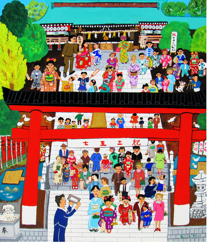 『平塚八幡宮七五三』