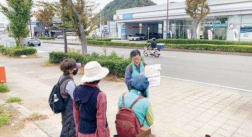 前回の様子（京方見附）