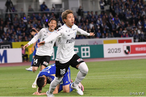 ３月末に亡くなられた祖母に捧げるゴールを挙げた、池田昌生選手。インタビューでは、その目には涙が光っていた