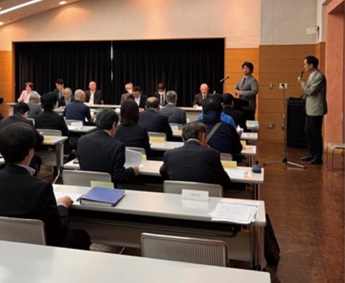 総会の様子（提供写真）