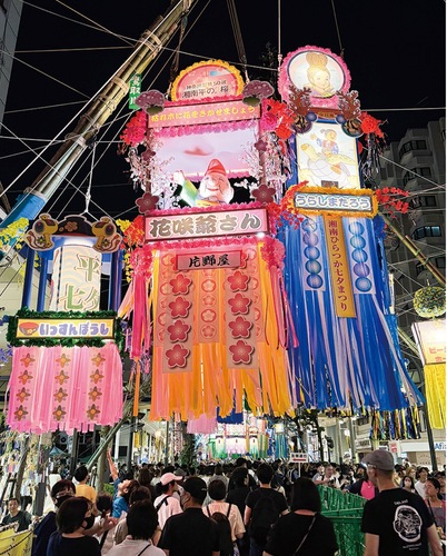 昨年の飾りコンクール特選の一つ（片野屋）