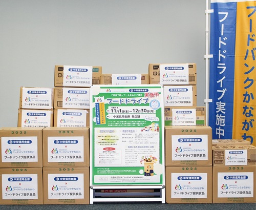 前回寄せられた食品の一部